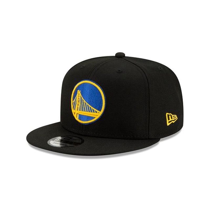 NBA Golden State Warriors Basic 9Fifty Snapback (EWC7575) - Black New Era Caps